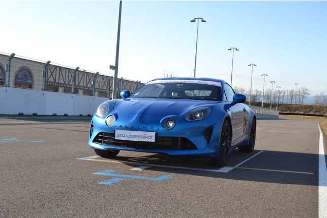 Conduite en Alpine A110S sur Route (Gueberschwihr, Haut-Rhin - 68)