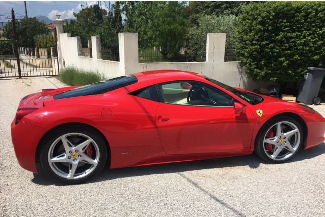 Pilotage de Ferrari 458 sur Route avec JB Emeric (Aubagne, Bouches-du-Rhône - 13)