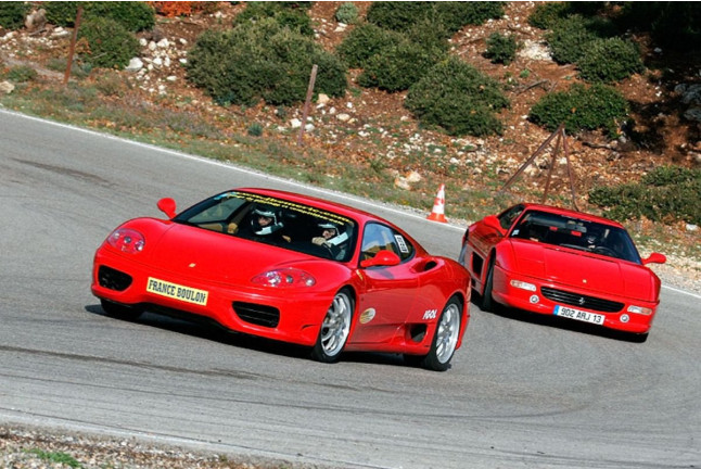 Pilotage de Ferrari 458 sur Route avec JB Emeric (Aubagne, Bouches-du-Rhône - 13)
