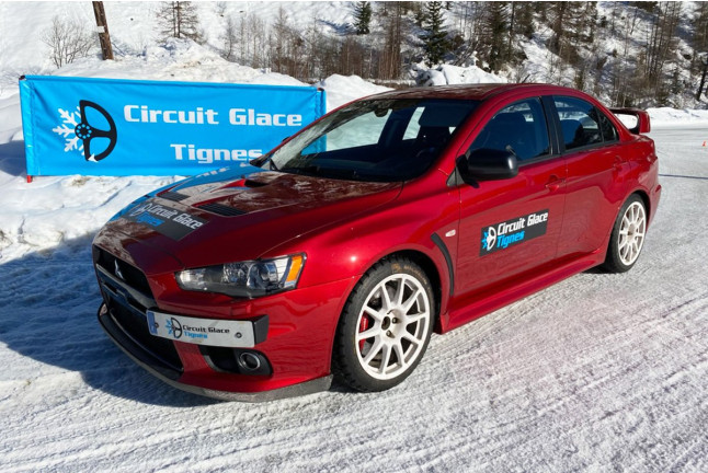 Cours de Pilotage sur Glace en Twingo avec Baptême Evo X, Quad et Buggy (Tignes, Savoie - 73)