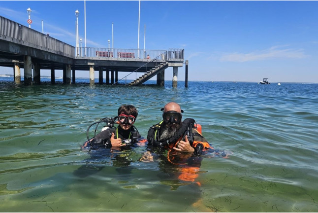 Initiation à la Plongée PE12 dans le Bassin d’Arcachon (Mios, Gironde - 33)