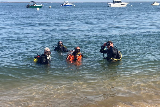 Initiation à la Plongée PE12 dans le Bassin d’Arcachon (Mios, Gironde - 33)