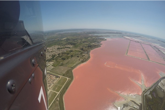 Découverte Petite Camargue et Aigues-Mortes en Hélicoptère (Hérault - 34)