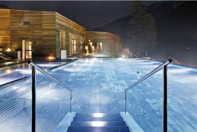 Entrée au QC Terme Chamonix Spa (Chamonix-Mont-Blanc, Haute-Savoie - 74)