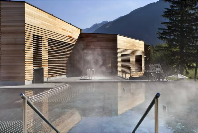 Entrée au QC Terme Chamonix Spa (Chamonix-Mont-Blanc, Haute-Savoie - 74)