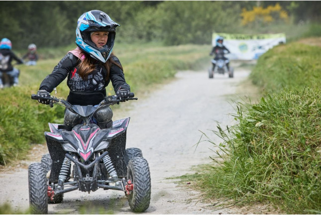 Pilotage de Quad / Moto Cross pour Enfants au Gyroparc (Plouharnel, Bretagne- 56)