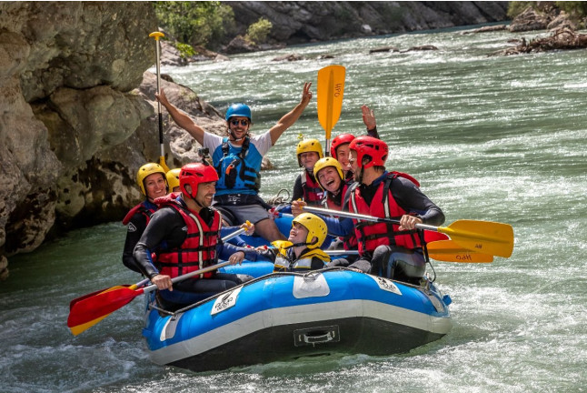 Rafting dans les Gorges du Verdon - Parcours “Pont du Soleil” (Castellane, Alpes-de-Haute-Provence - 04)