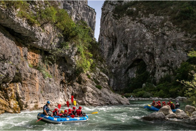 Rafting dans les Gorges du Verdon - Parcours “Explor Verdon” (Castellane, Alpes-de-Haute-Provence - 04)