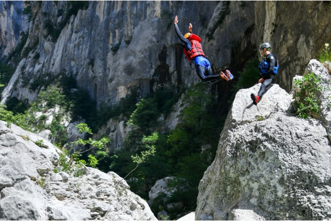 Randonnée Aquatique dans les Gorges du Verdon - Parcours Intégral “Tusset/Samson” (Castellane, Alpes-de-Haute-Provence - 04)