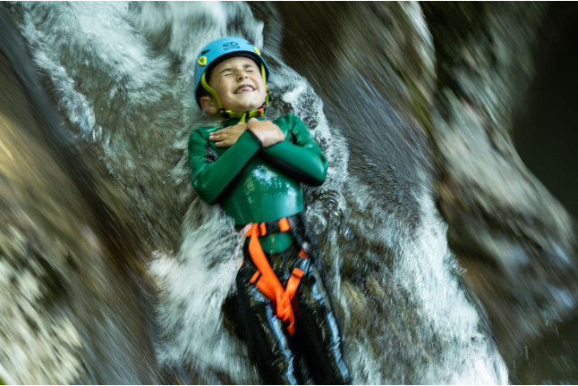 Randonnée Aquatique avec Photos dans Le Nant de Glapigny (Lescheraines, Savoie - 73)