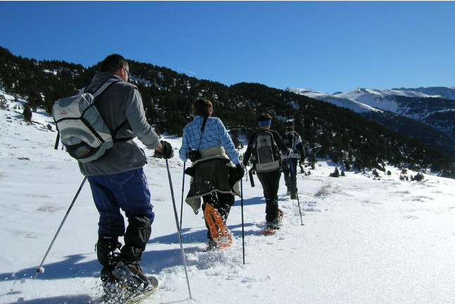 Excursion en Raquettes à Neige (Soldeu, Andorre)