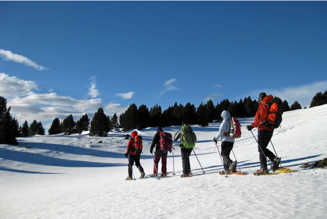 Excursion en Raquettes à Neige (Soldeu, Andorre)