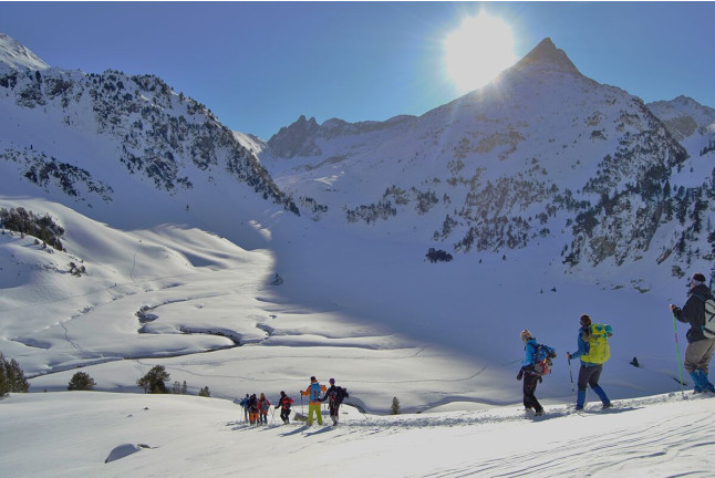 Excursion en Raquettes à Neige (Soldeu, Andorre)