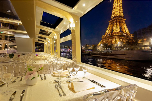 Croisière Restaurant Prestige sur la Seine pour deux (Paris, Île-de-France - 75)
