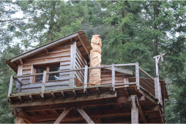Séjour Insolite : Nuit en Cabane “HÉRISSON” ou “MARMOTTE” avec Petit-déjeuner et Spa (Belsentes, Ardèche - 07)