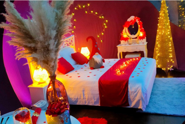 Séjour Insolite dans une Bulle avec Jacuzzi et Hammam Privatif à La Féérie des Anges (Illoud, Haute-Marne - 52)