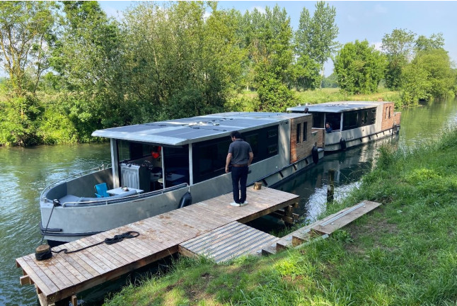 Séjour Insolite de 2 Jours et 1 Nuit en Pénichette Électrique au Parc du Marais avec Croisière sur la Sèvre (Niort, Deux-Sèvres - 79)