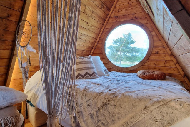 Séjour Insolite : Nuit en Cabane Indiana avec Petit-déjeuner et Accès Spa Privatif au Souffle du Saule (Buhl-Lorraine, Moselle - 57)