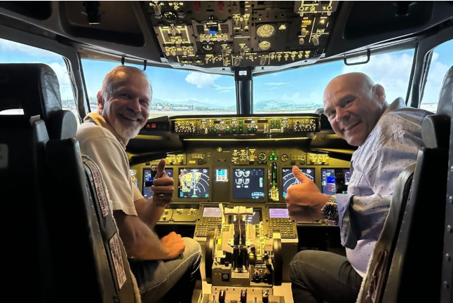Amerrissage sur L’Hudson dans un Simulateur de Vol à l’aéroport de Pontoise (Boissy l’Aillerie, Ile-de-France - 95)