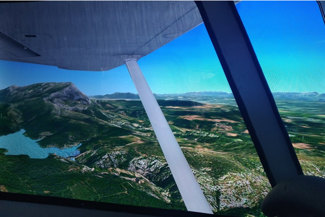 Simulateur de Vol Avion de Tourisme Cessna 172 (Aix-en-Provence, Bouches-du-Rhône - 13)