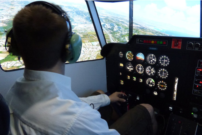 Simulateur de Vol Avion de Tourisme Cessna 172 (Aix-en-Provence, Bouches-du-Rhône - 13)