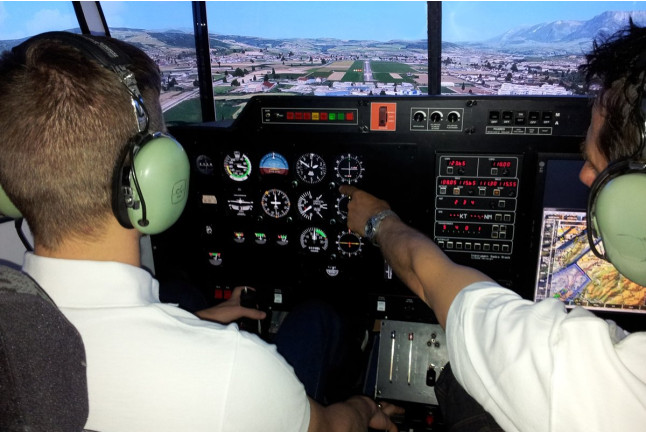 Simulateur de Vol Avion de Tourisme Cessna 172 (Aix-en-Provence, Bouches-du-Rhône - 13)
