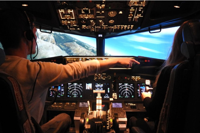 Pilotage Découverte au Simulateur de Vol à Pontoise (Boissy l’Aillerie, Val-d’Oise - 95)
