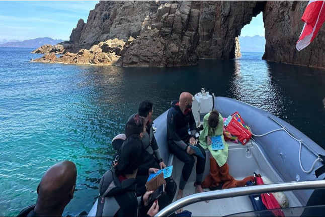 Snorkeling et Randonnée Palmée à Capo Rosso (Cargèse, Corse-du-Sud - 20)