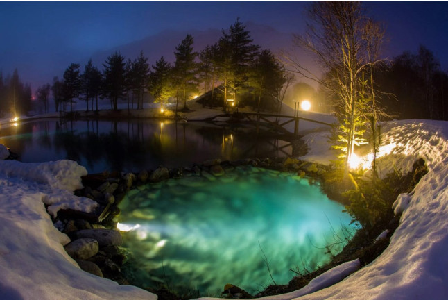 Spa Extérieur Privatisé en Soirée Ô Spa Vanoise (Val-Cenis Sollières-Sardières, Savoie - 73)