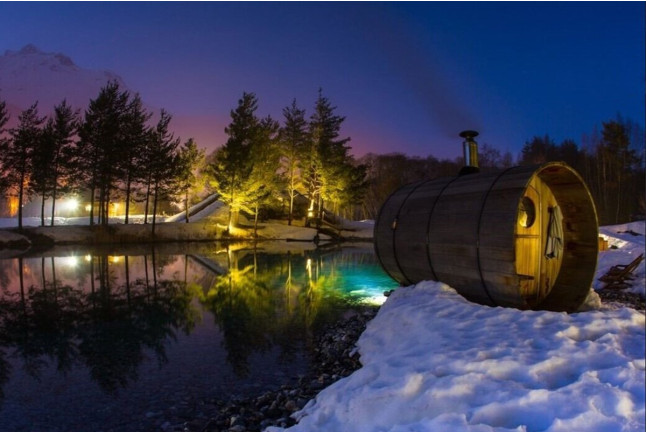 Spa Extérieur Privatisé en Soirée Ô Spa Vanoise (Val-Cenis Sollières-Sardières, Savoie - 73)