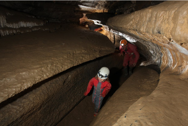 Spéléologie dans la Grotte de Siech ou la Grotte de Vicdessos (Ariège - 09)