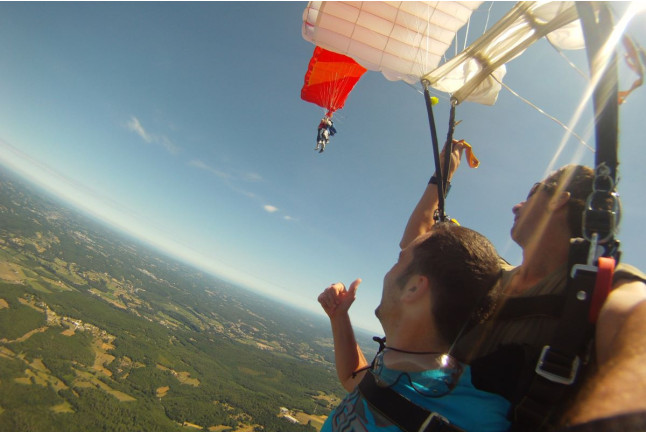Saut en Parachute Tandem (Domme, Dordogne - 24)