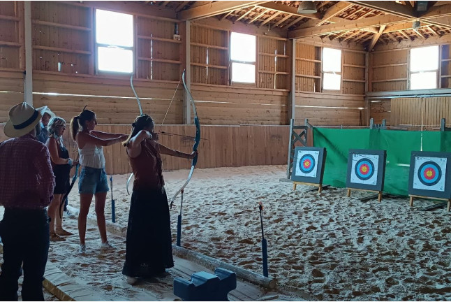 Tir à l’Arc au Parc Départemental de Bessilles (Montagnac, Hérault- 34)