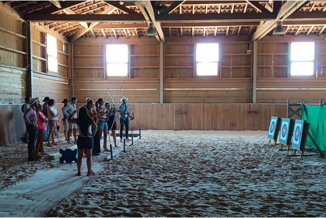 Tir à l’Arc au Parc Départemental de Bessilles (Montagnac, Hérault- 34)