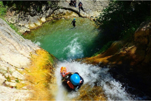 Canyoning Sensation au Canyon des Ecouges 2 (Isère - 38)