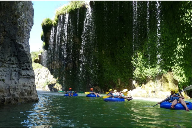 Tubing/Bouée-rafting dans le Massif de Saint-Guilhem-le-Désert (Aniane, Hérault - 34)