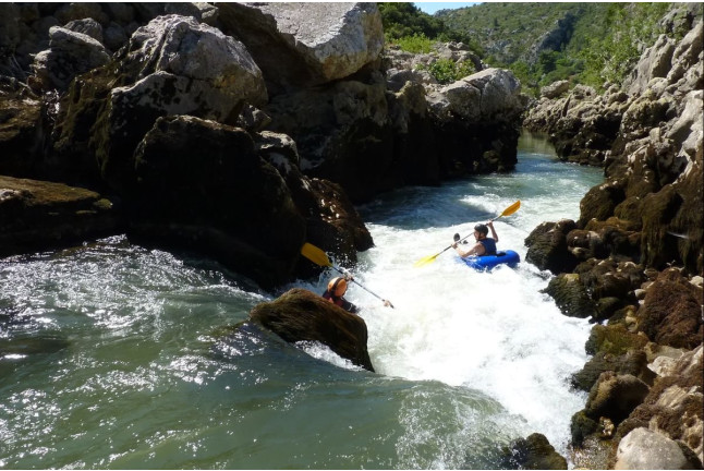 Tubing/Bouée-rafting dans le Massif de Saint-Guilhem-le-Désert (Aniane, Hérault - 34)