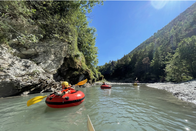 Tubbing dans les Gorges du Verdon (Castellane, Alpes-de-Haute-Provence - 04)