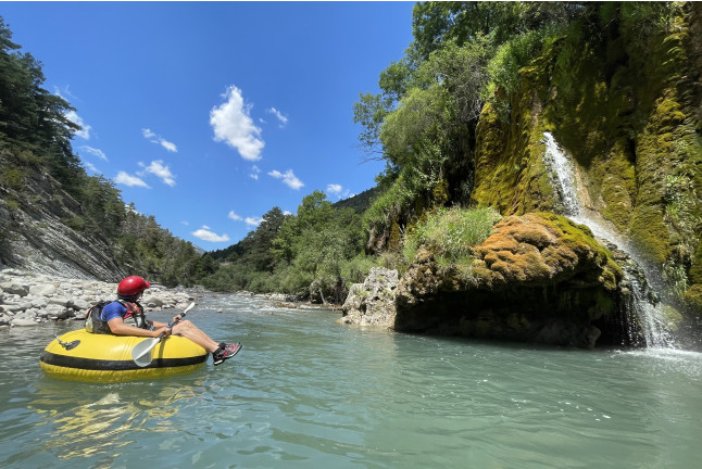 Tubbing dans les Gorges du Verdon (Castellane, Alpes-de-Haute-Provence - 04)