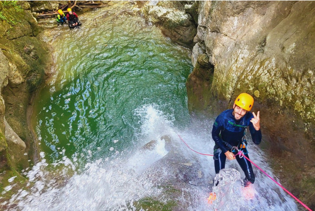 Canyoning dans les Alpes (Grenoble, Isère - 38)