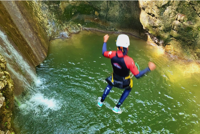 Canyoning dans les Alpes (Grenoble, Isère - 38)