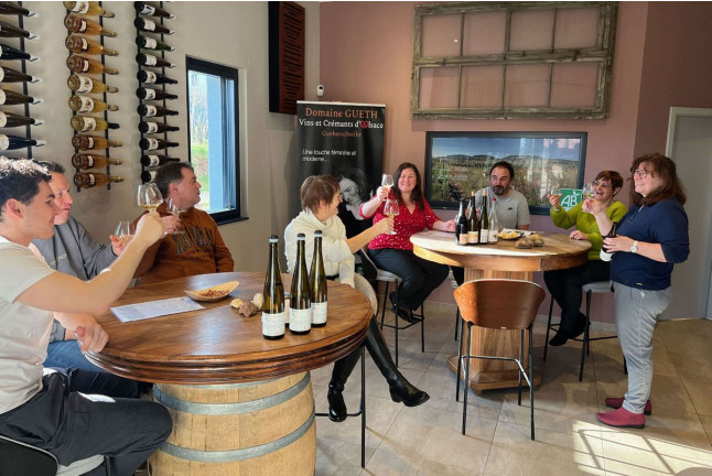 Apéro Gourmand avec Dégustation de Vins d'Alsace (Gueberschwihr, Haut-Rhin - 68)