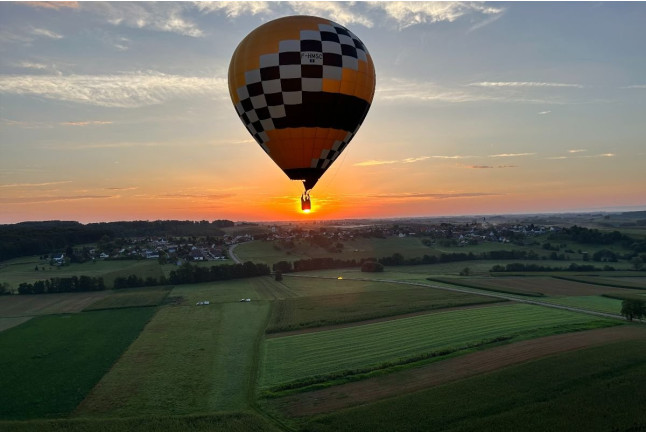 Vol Découverte en Montgolfière en Alsace (Schoenenbourg, Bas-Rhin - 67)
