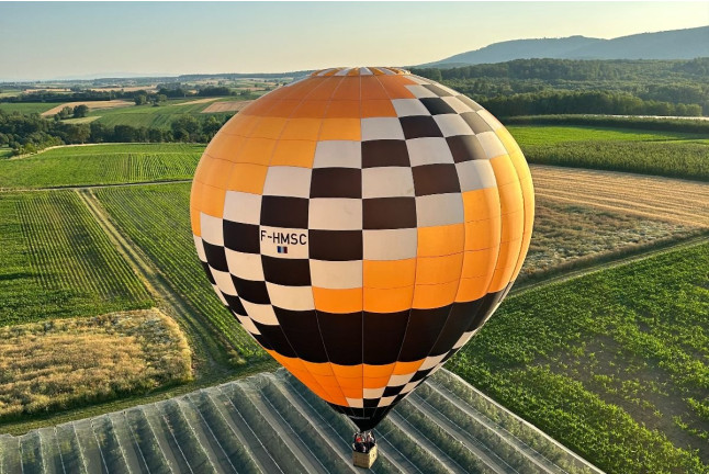 Vol Découverte en Montgolfière en Alsace (Schoenenbourg, Bas-Rhin - 67)