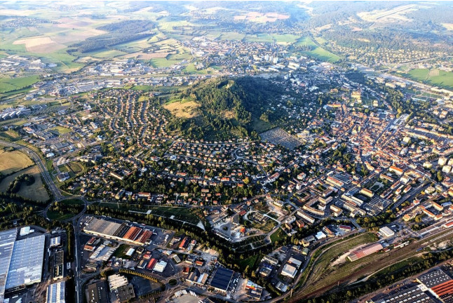 Vol en Montgolfière au-dessus de Besançon et Vesoul (Echenoz-le-Sec, Haute-Saône - 70)