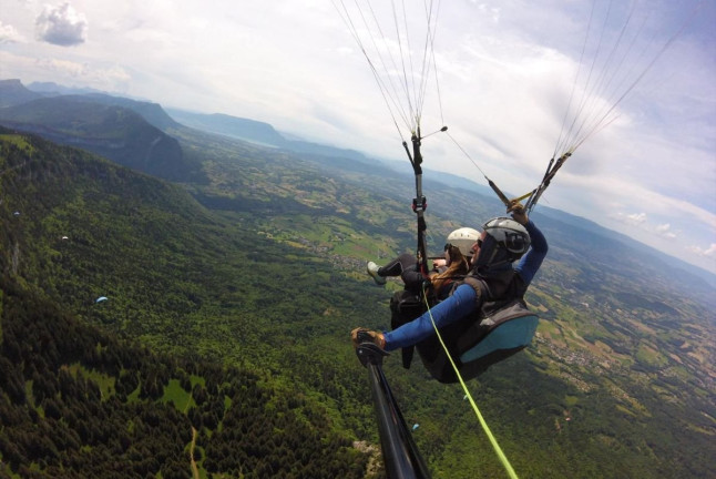Vol en Parapente avec Option Photos et Vidéos (Aix-les-Bains, Savoie - 73)
