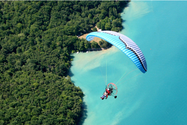 Vol Contemplation en Paramoteur (Tallard, Hautes-Alpes - 05)