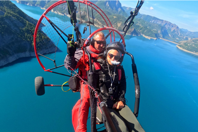 Vol Contemplation en Paramoteur (Tallard, Hautes-Alpes - 05)