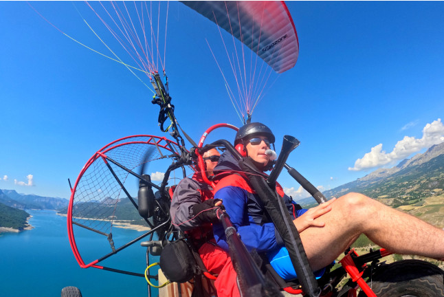 Vol Contemplation en Paramoteur (Tallard, Hautes-Alpes - 05)