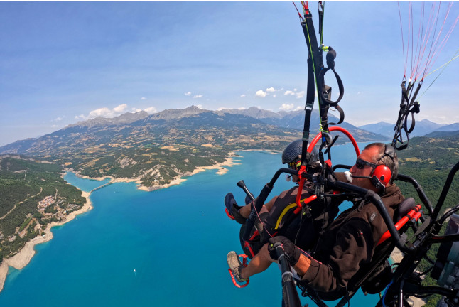 Vol Contemplation en Paramoteur (Tallard, Hautes-Alpes - 05)